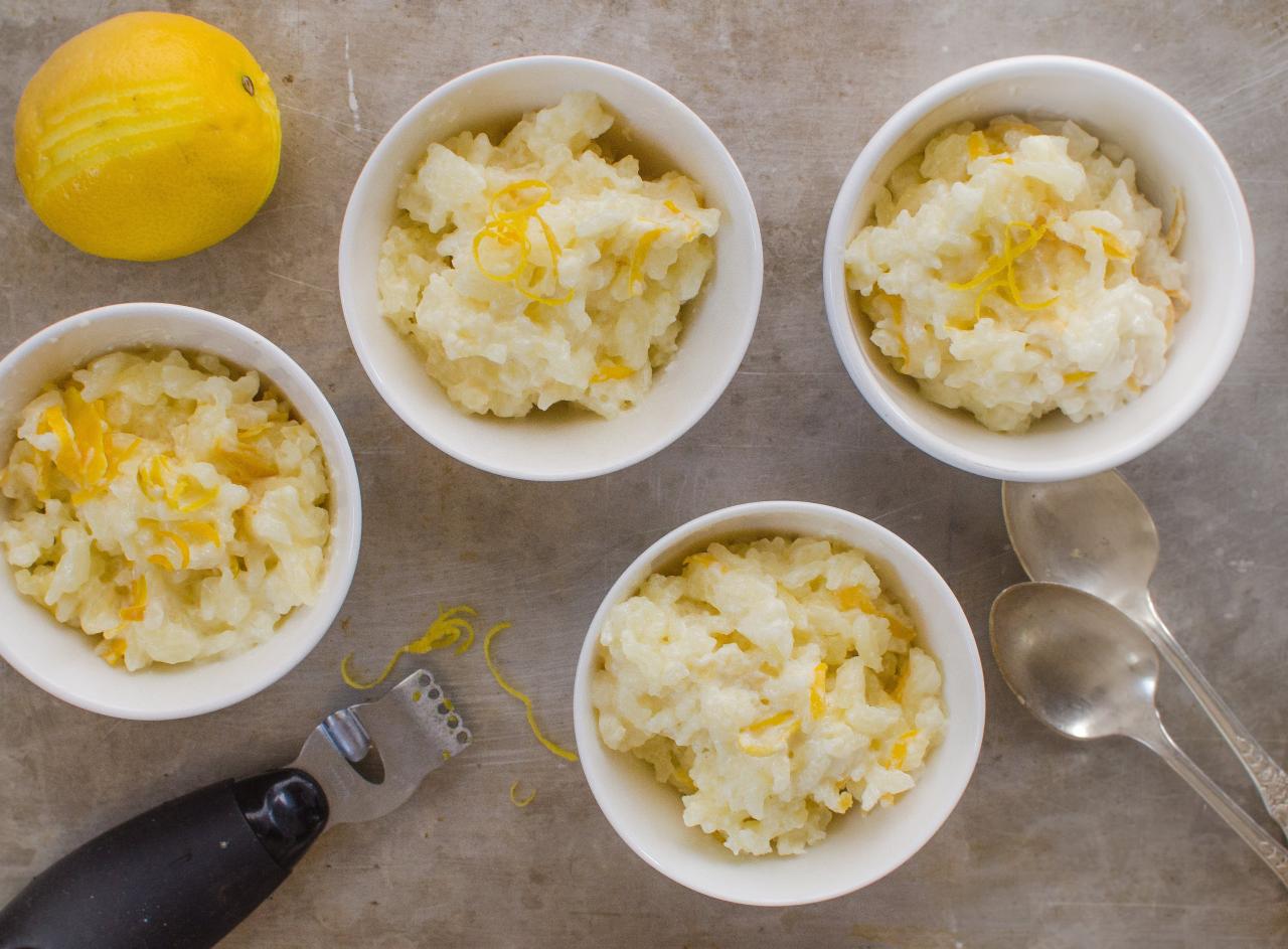 Recipe: Laurie Colwin's Lemon Rice Pudding | The Kitchn