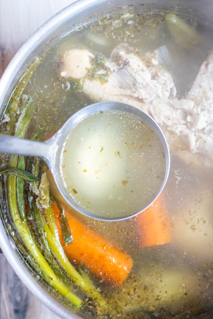 Chicken Stock from Scratch - Served From Scratch