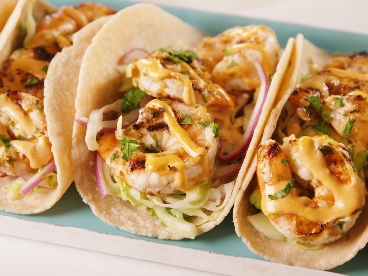 Best Shrimp Tacos Recipe - How to Make Cilantro-Shrimp Tacos