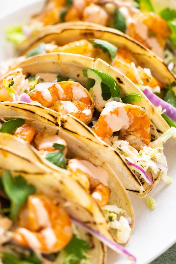 The Best Shrimp Tacos - Skinnytaste